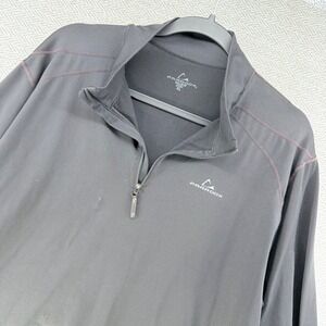 Paradox Quarter Zip Pullover XL Black Performance Hiking Activewear Layer
